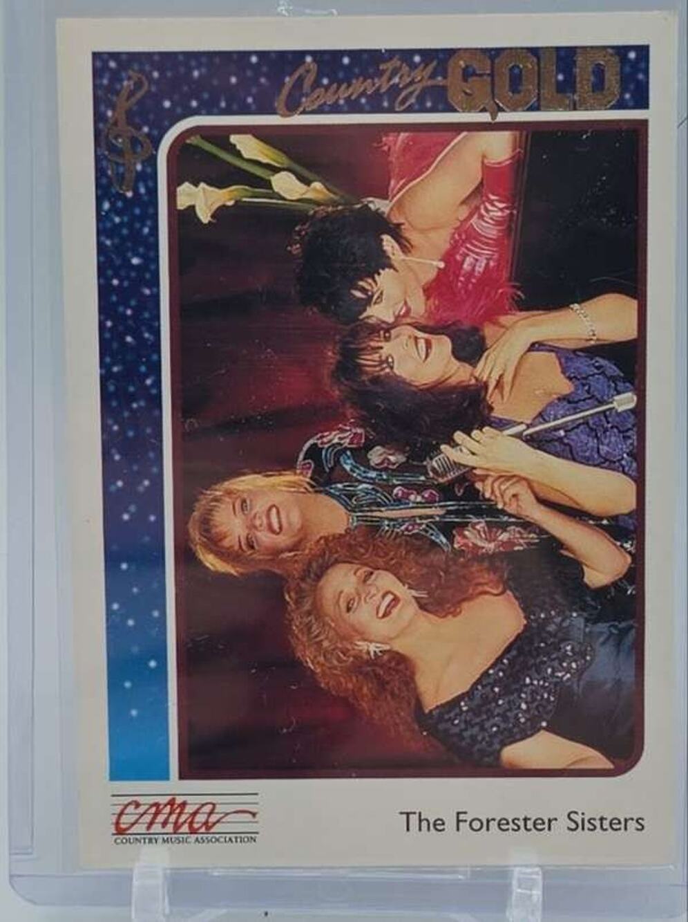 1992 Sterling Country Gold #28 The Forester Sisters Card